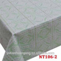 pvc coated table cloths/stretch table cloth/ruffled tablecloth